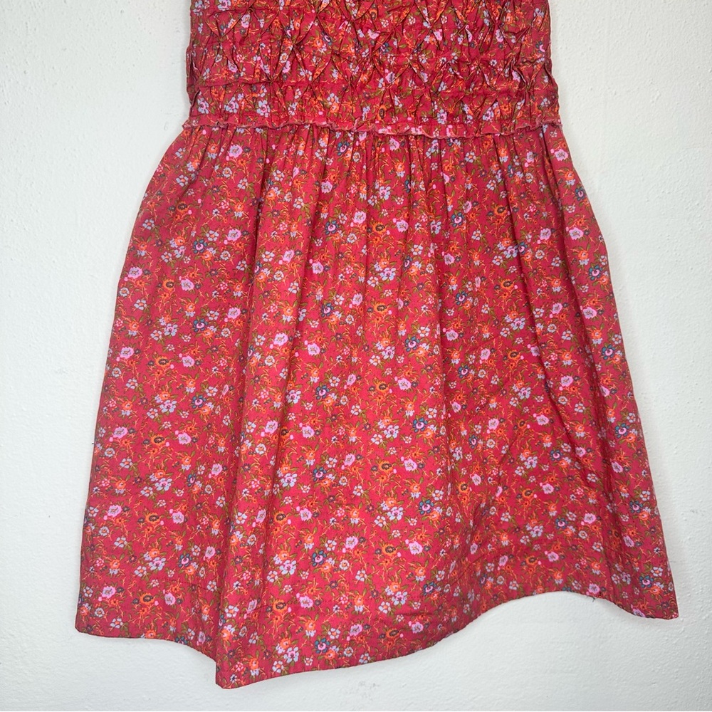 NWT $128 Free People  Petunia Mini Fit-&-Flare Dress Poppy Combo Size Medium - Picture 6 of 12